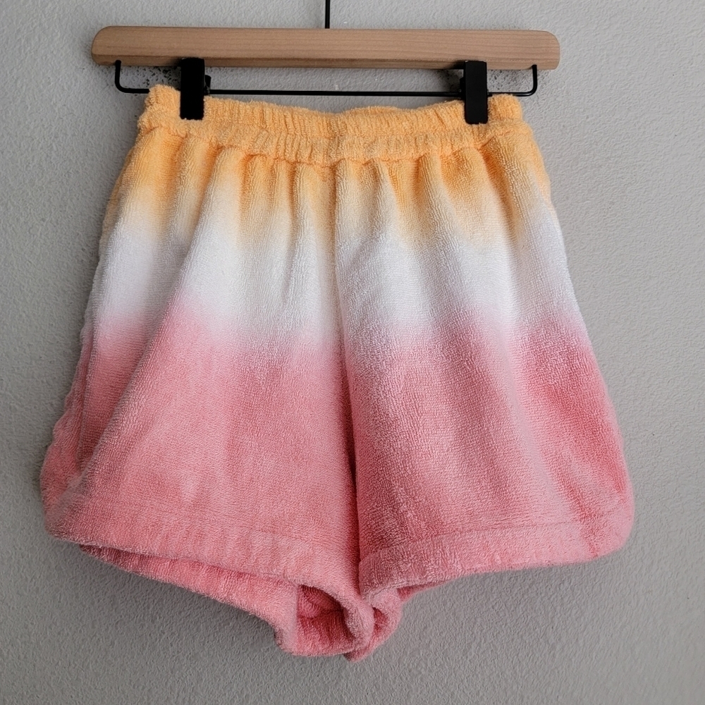 Terry Towelling Tie-Dye Cruise Shorts size AU XS NWT